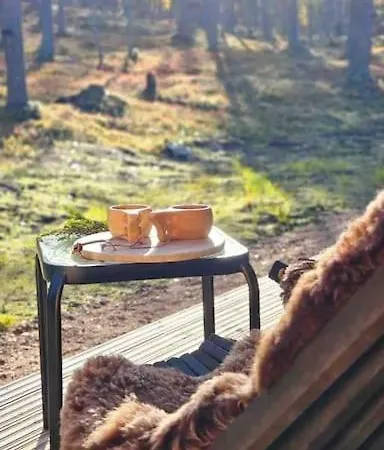 Golden Hill Yllaes, Luxury In Lapland Chalet Akaslompolo