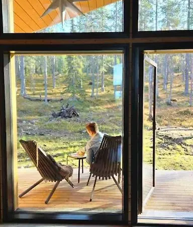 Golden Hill Yllaes, Luxury In Lapland Akaslompolo