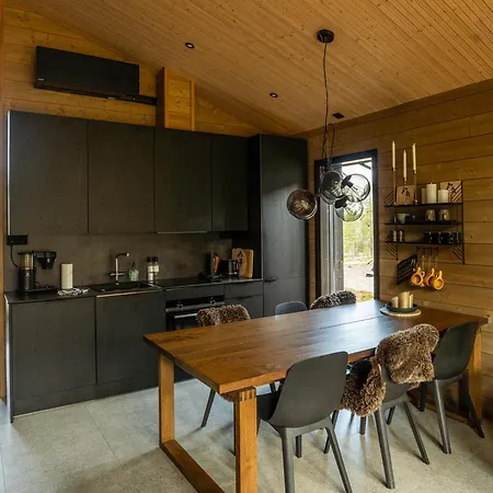 木屋 Golden Hill Yllaes, Luxury In Lapland *